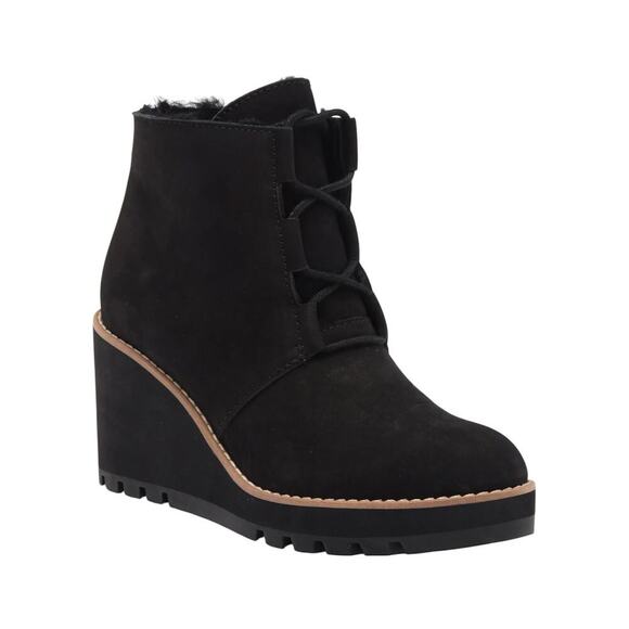 Eileen Fisher Womens Alpine Genuine Shearling Lined Boot Size 8M - Picture 1 of 12